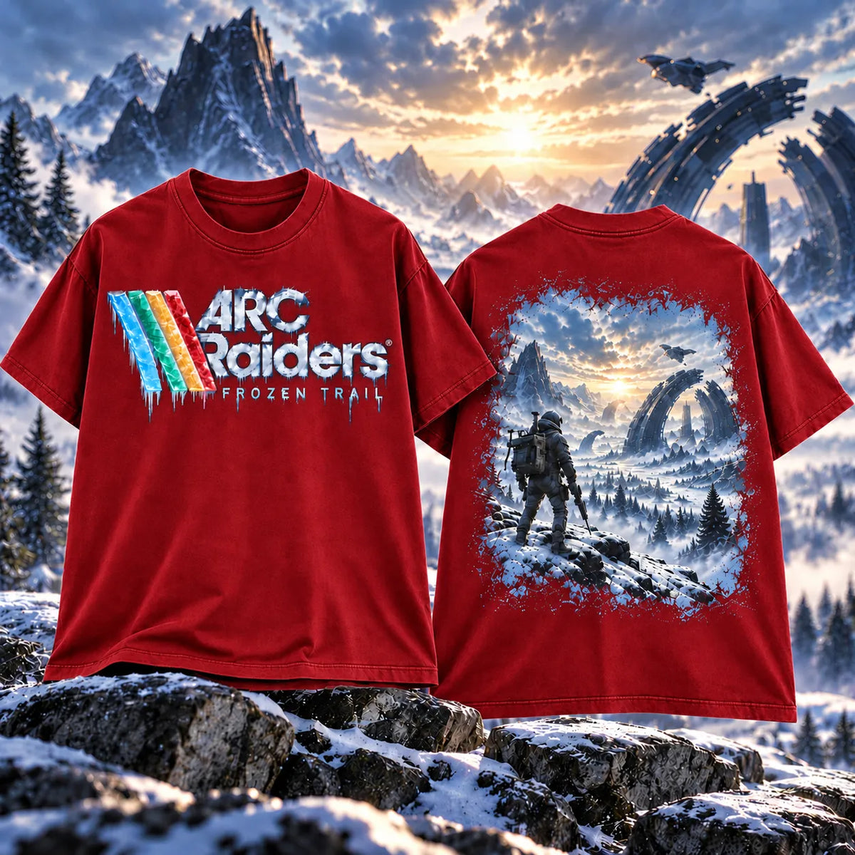 ARC Raiders Frozen Trail T-Shirt – Available in Multiple Colors