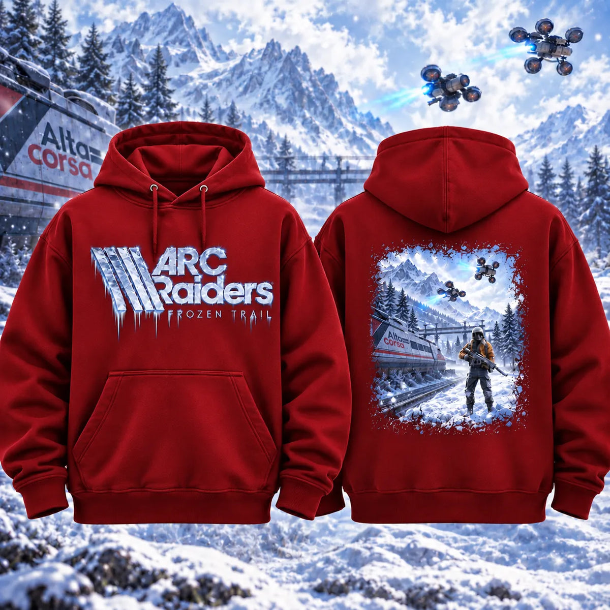 ARC Raiders Frozen Trail Hoodie – Available in Multiple Colors