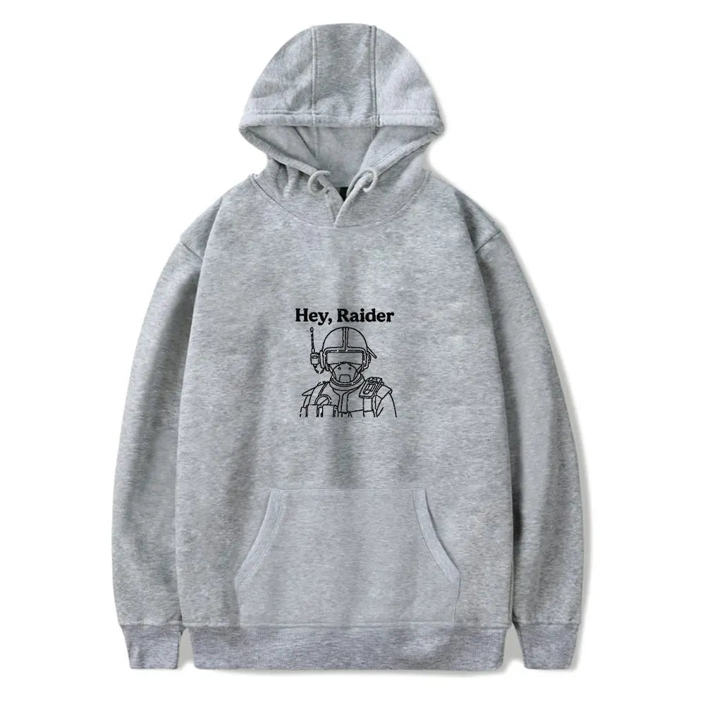 ARC Raiders Gray Hoodie - Hey Raider