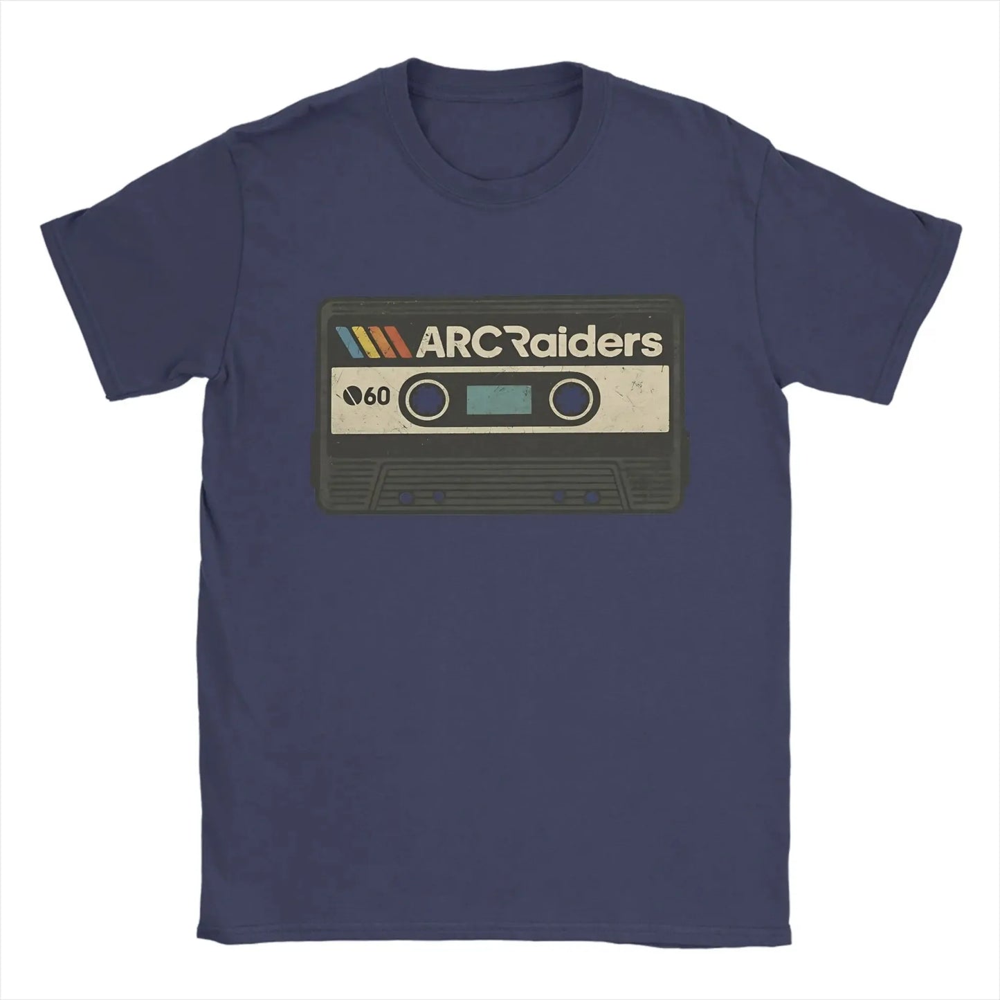 ARC Raiders Cassette Graphic Navy Blue T-Shirt