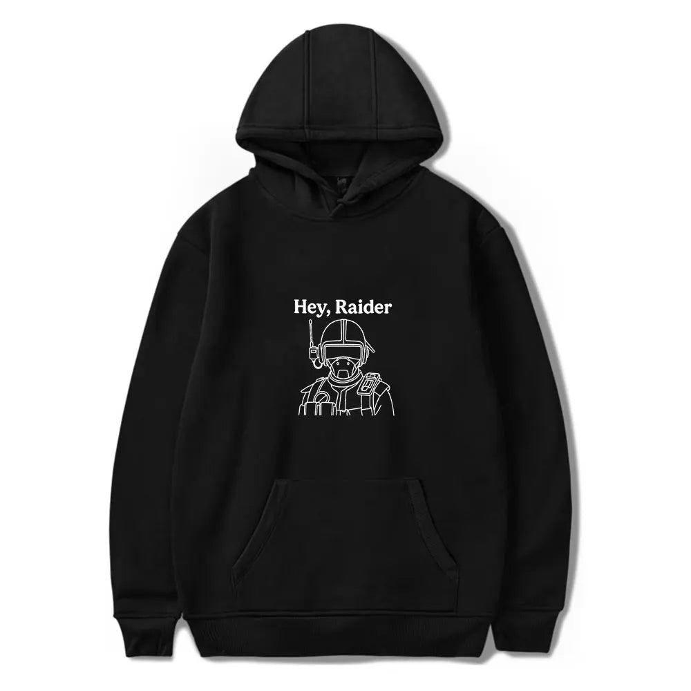ARC Raiders Black Hoodie - Hey Raider