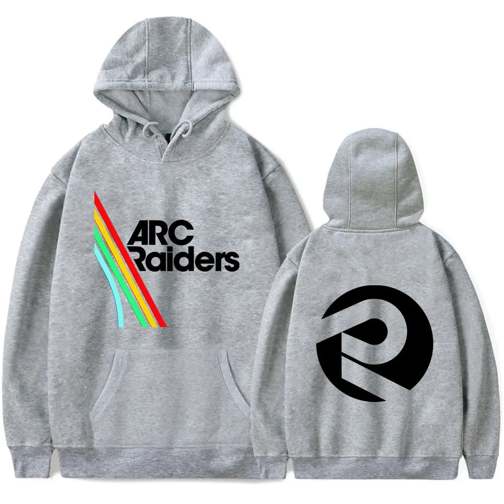 Sweat à capuche gris ARC Raiders - Logo