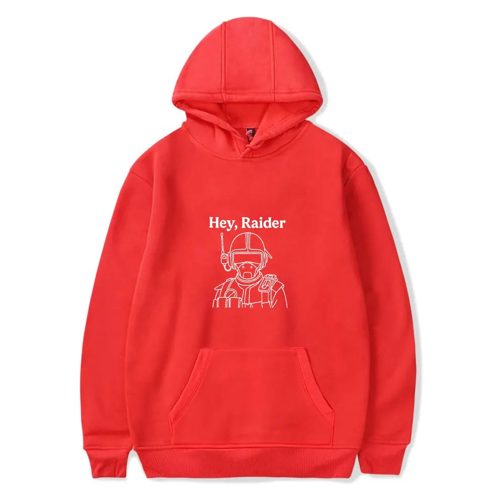 ARC Raiders Red Hoodie - Hey Raider