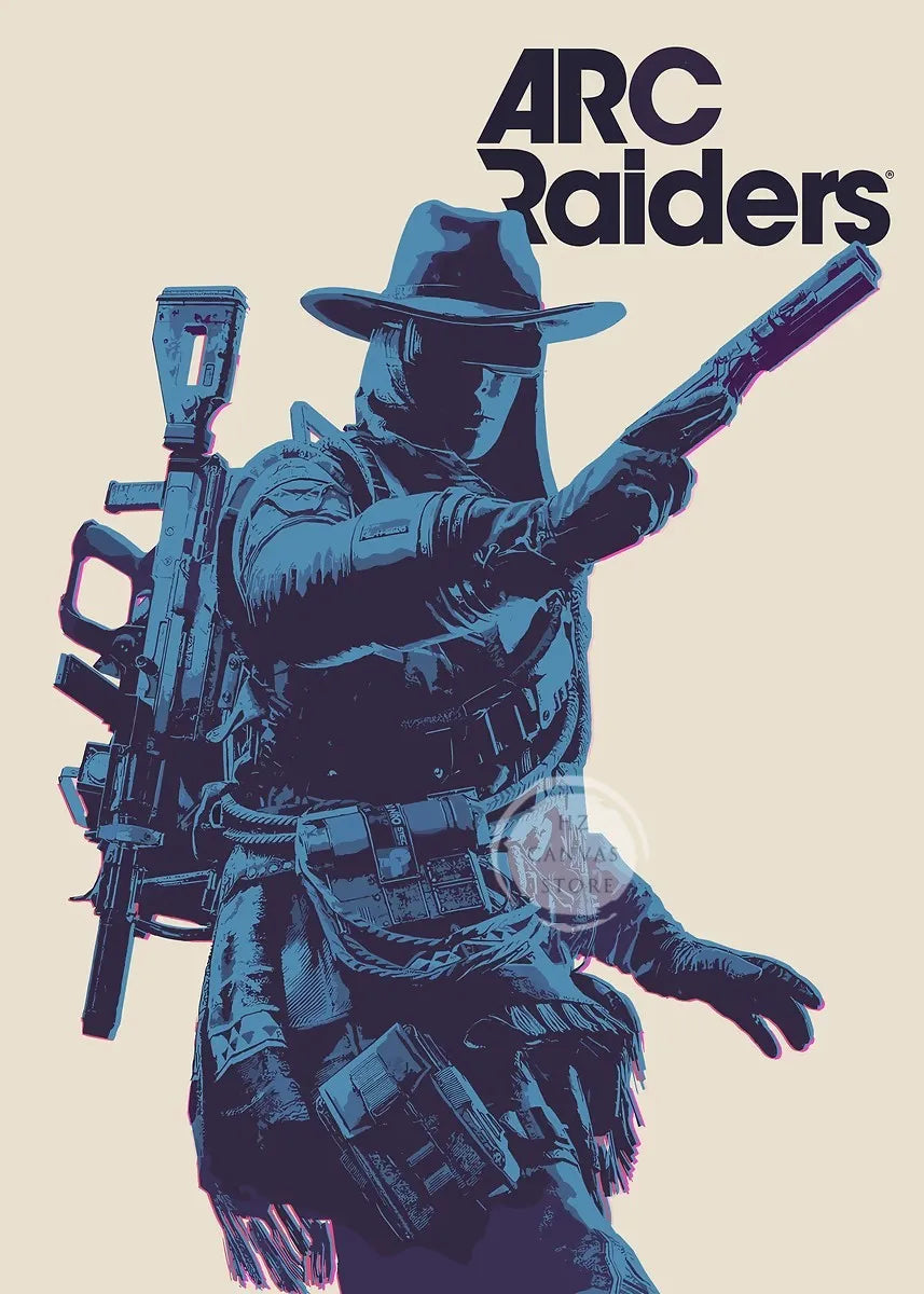 Affiche rétro Arc Raiders - 5