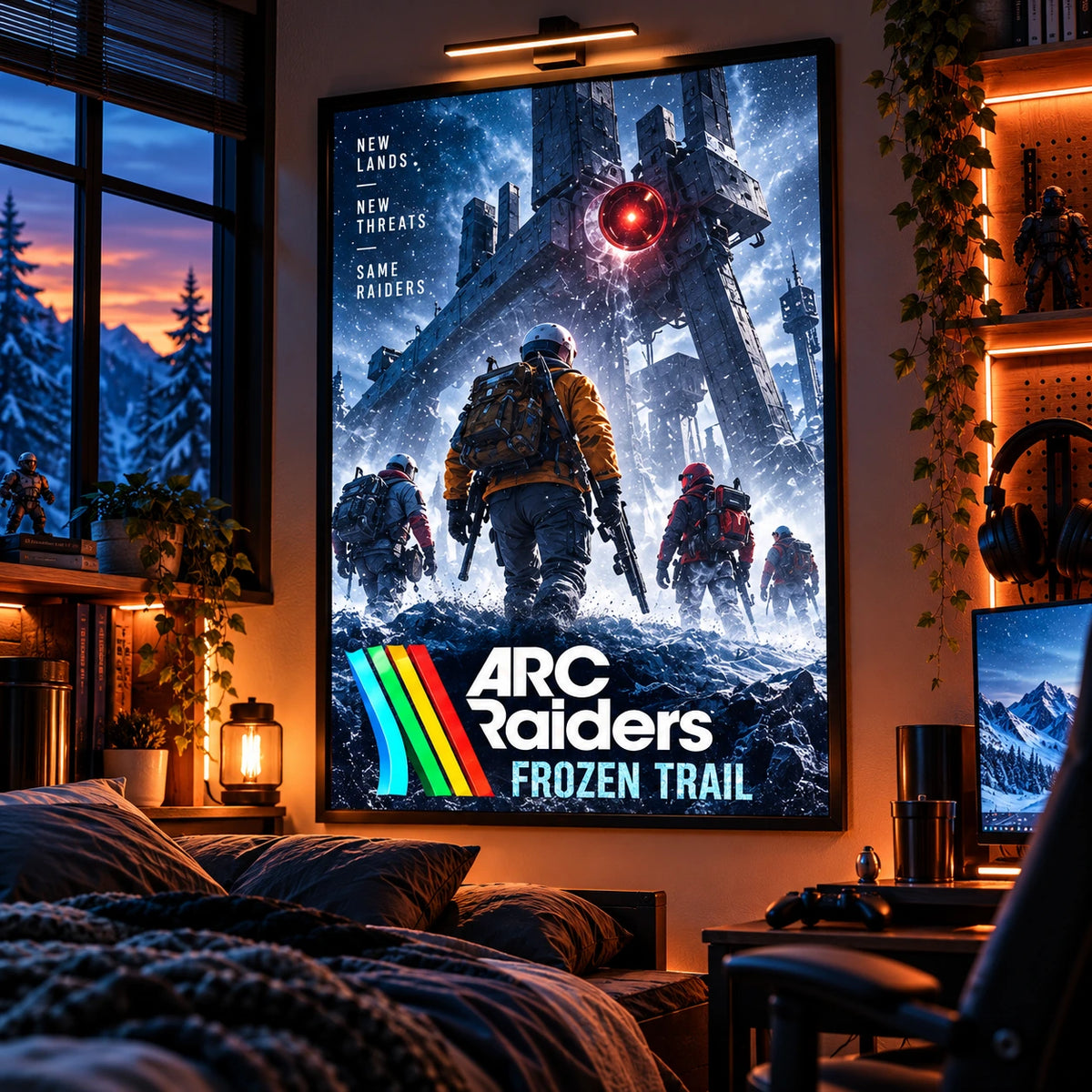 ARC Raiders Pendola Pass Poster – New Lands, New Threats