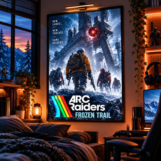 ARC Raiders Modernes Poster – Design 3 – Van Gogh