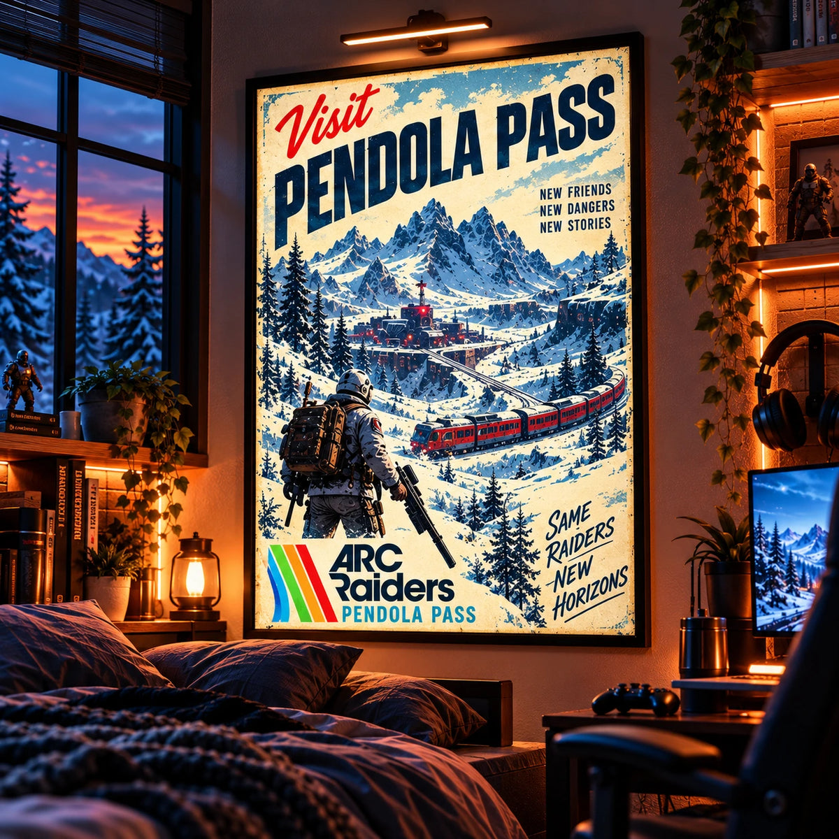 ARC Raiders Frozen Trail Poster – Same Raiders, New Horizons