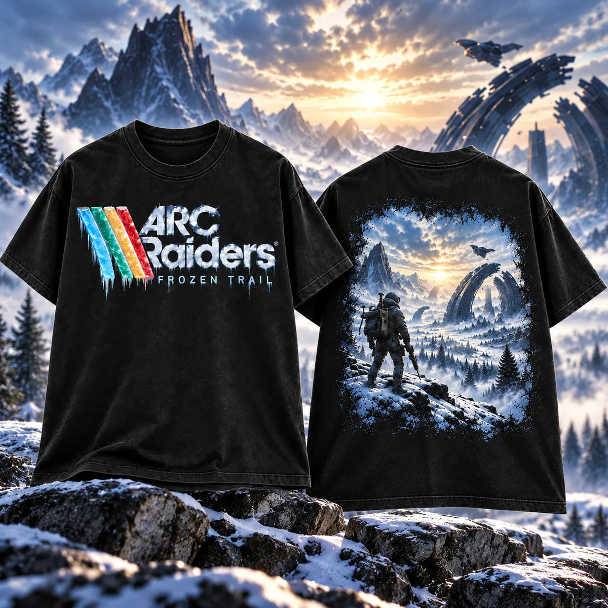 ARC Raiders Frozen Trail T-Shirt – Available in Multiple Colors