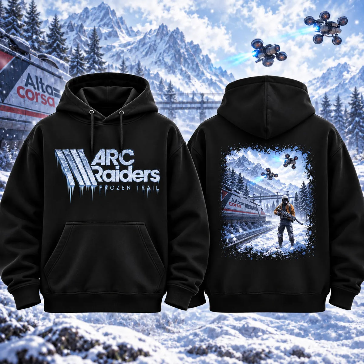 ARC Raiders Frozen Trail Hoodie – Available in Multiple Colors