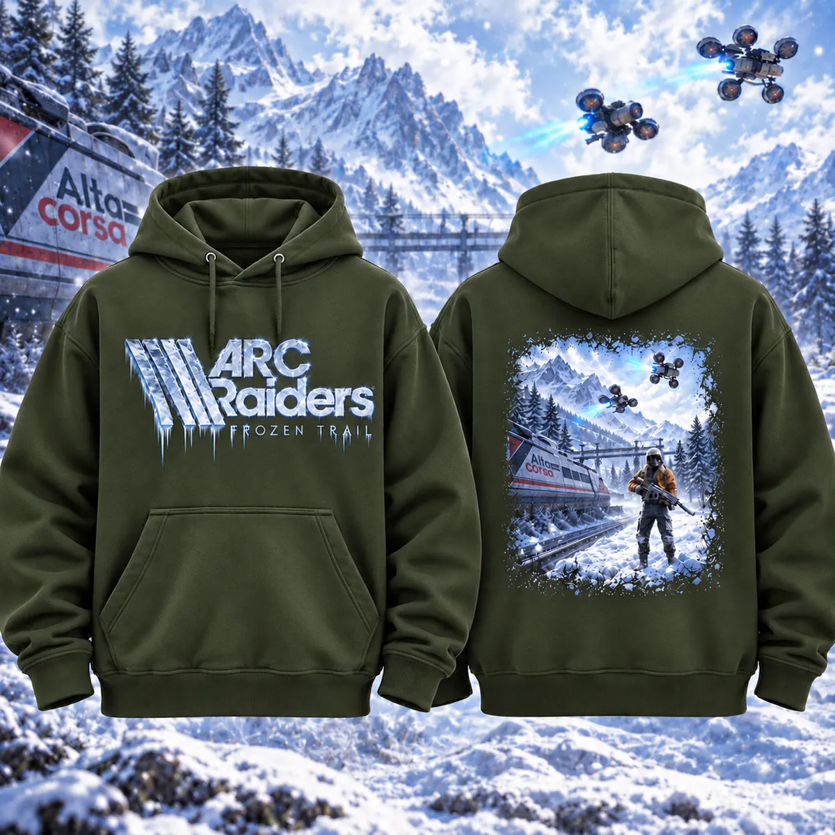 ARC Raiders Frozen Trail Hoodie – Available in Multiple Colors