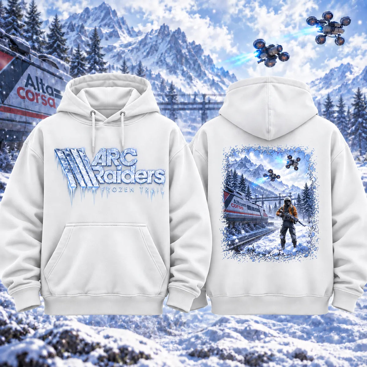 ARC Raiders Frozen Trail Hoodie – Available in Multiple Colors