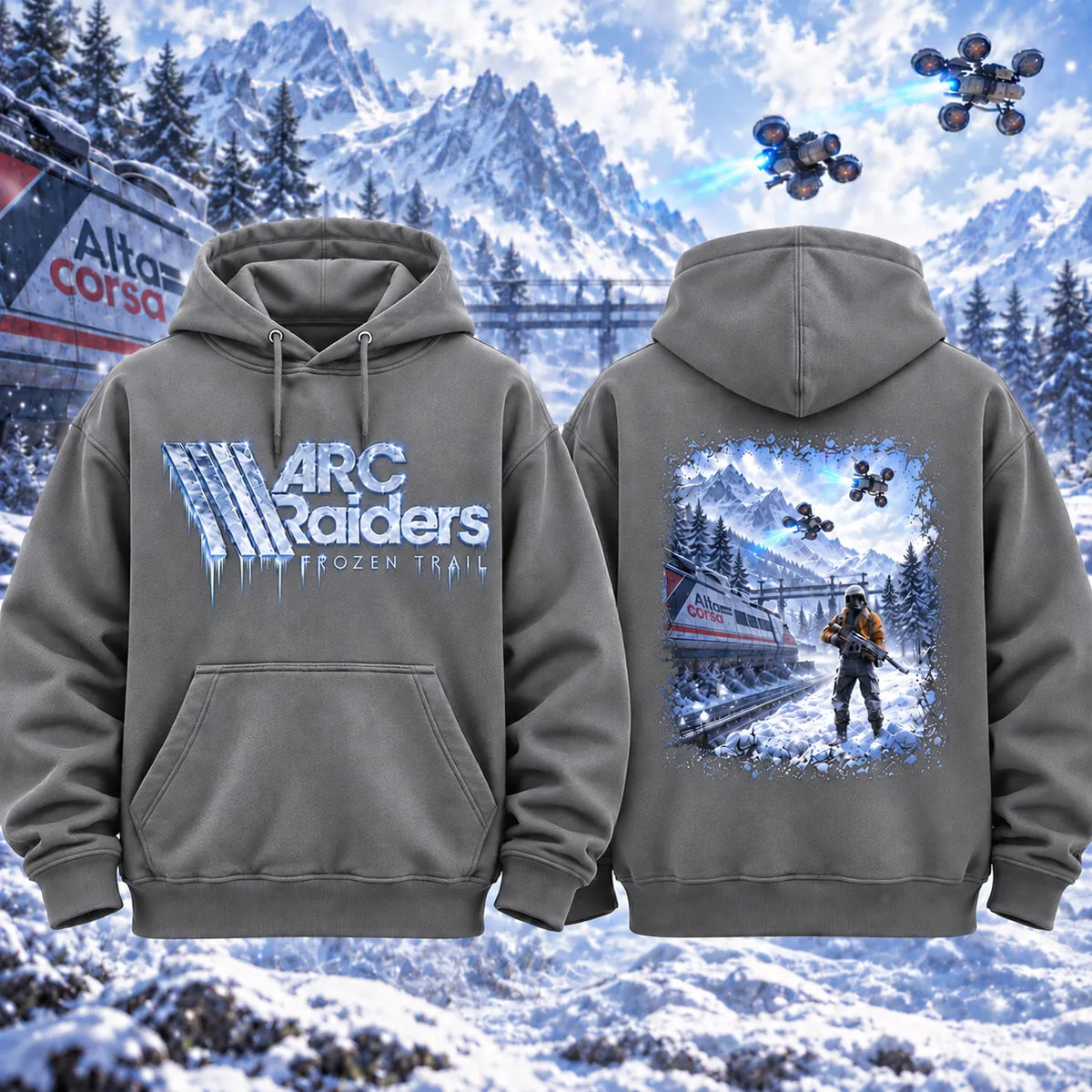 ARC Raiders Frozen Trail Hoodie – Available in Multiple Colors