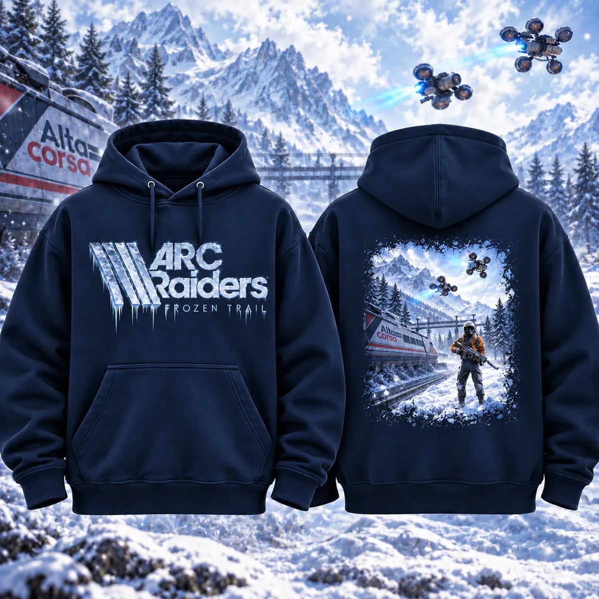 ARC Raiders Frozen Trail Hoodie – Available in Multiple Colors