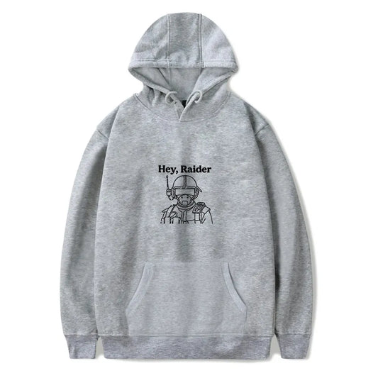 ARC Raiders Gray Hoodie - Hey Raider