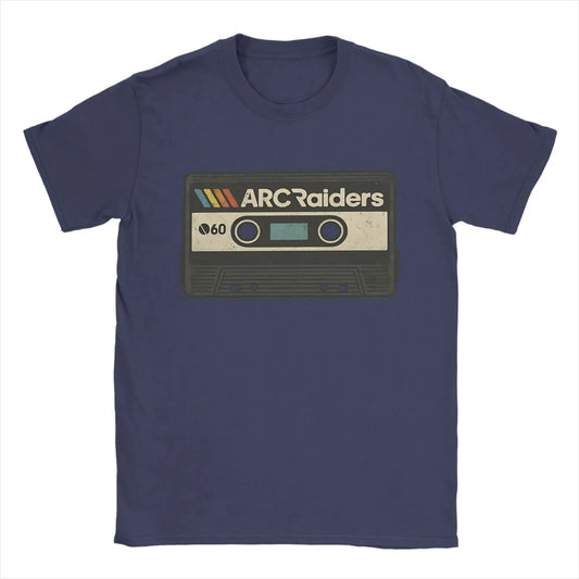 ARC Raiders Cassette Graphic Navy Blue T-Shirt