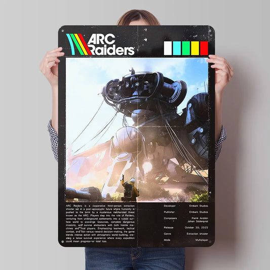 Arc Raiders Metal Posters - 3
