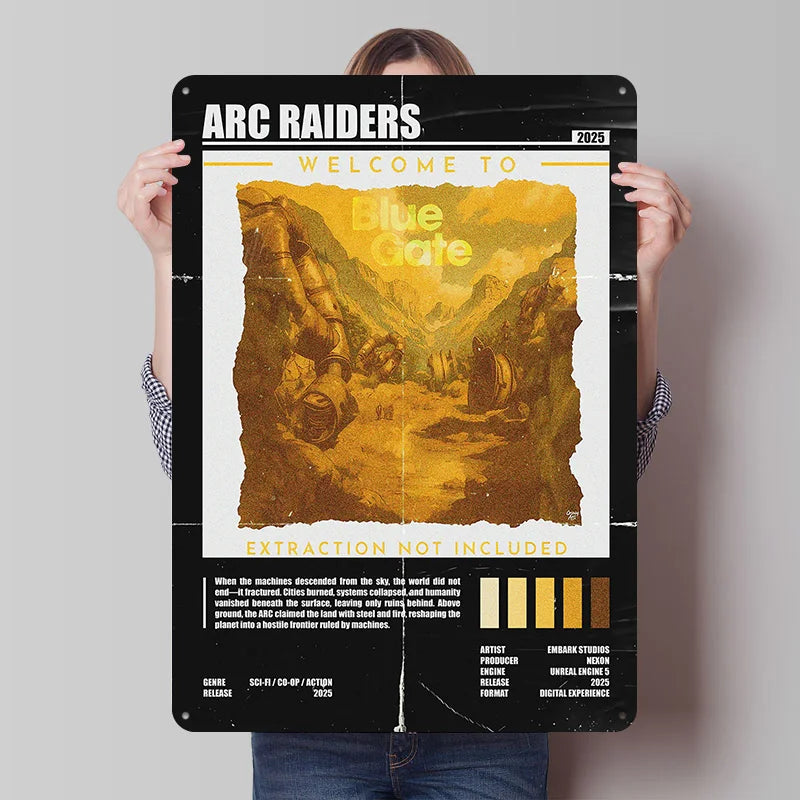 Arc Raiders Metal Posters - 17