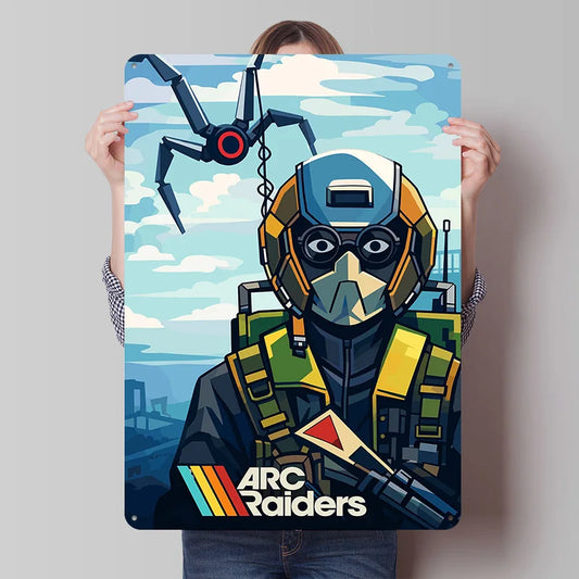 Arc Raiders Metal Posters - 12