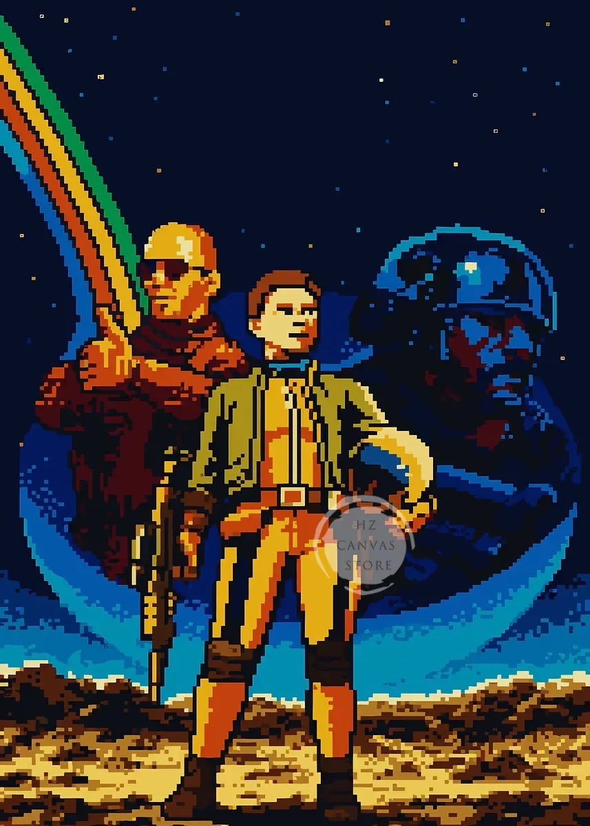 Arc Raiders Retro Poster - 4