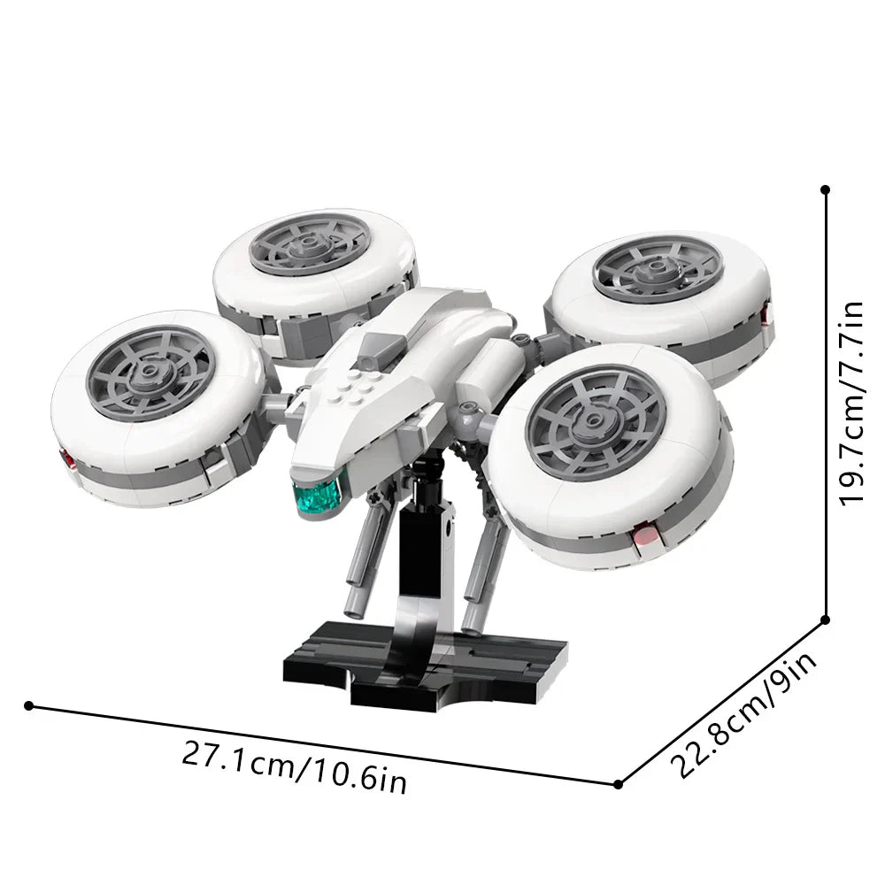 Figurine à construire Le Guêpe de ARC Raiders – 498 Pièces