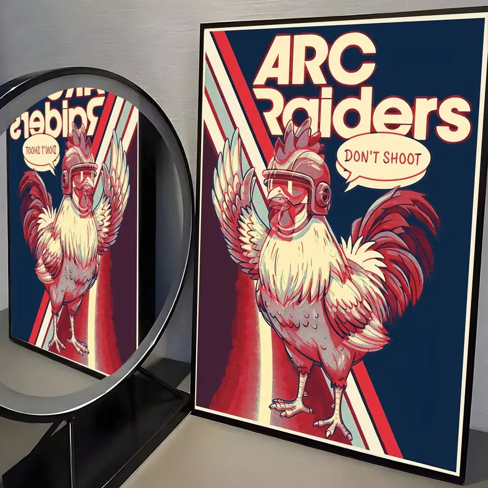 ARC Raiders Modern Poster - Design 4 - Don't Shoot