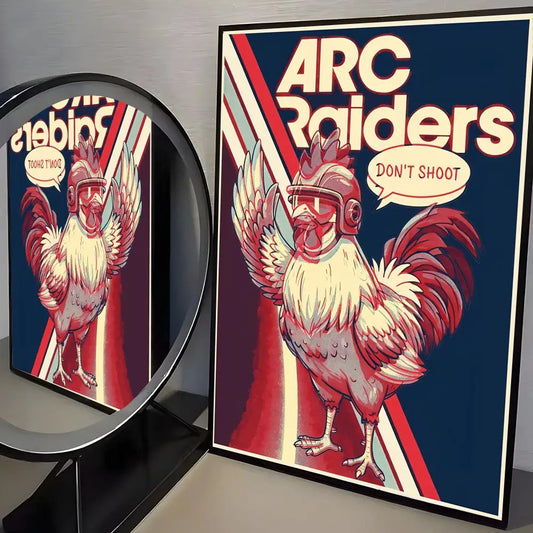 ARC Raiders Modern Poster - Design 4 - Don't Shoot