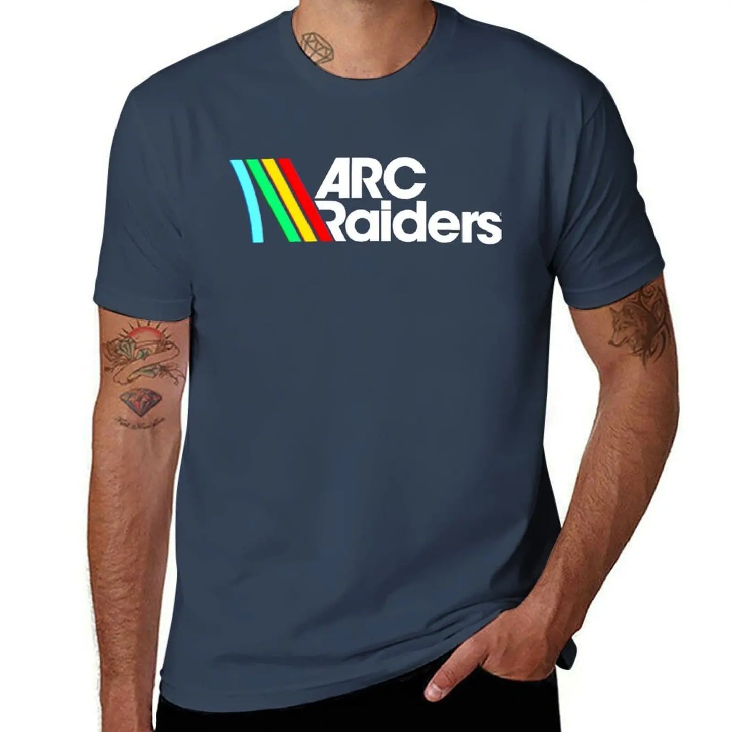 ARC Raiders Navy Blue T-Shirt - Logo