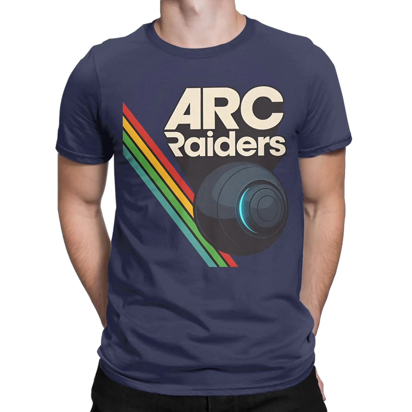 ARC Raiders Black T-Shirt - Retro - 2