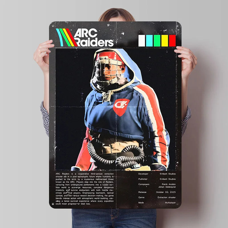 Arc Raiders Metal Posters - 25