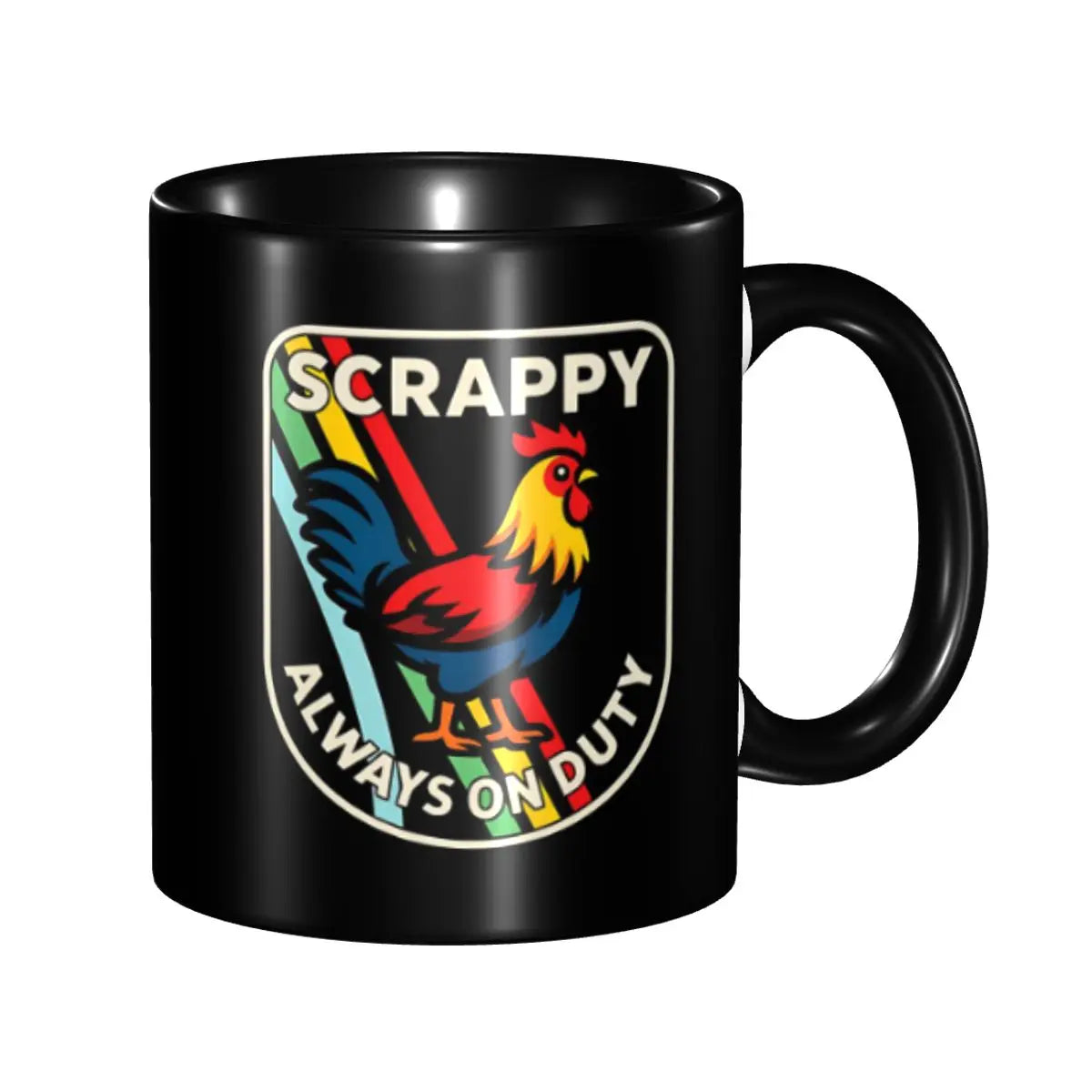 Arc Raiders Mug - Scrappy Always on Duty - 5 – ARC Raiders Merch