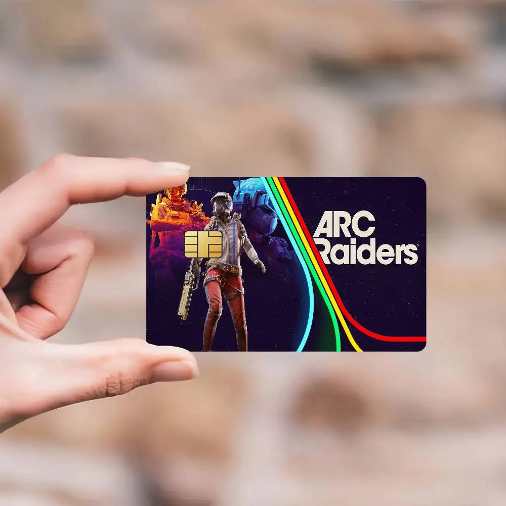 ARC Raiders Card Stickers - 4 PCS - 1