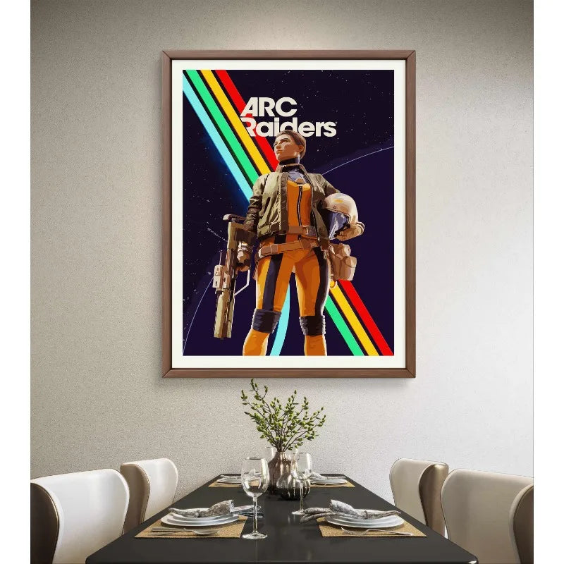 Arc Raiders Retro Poster - 2