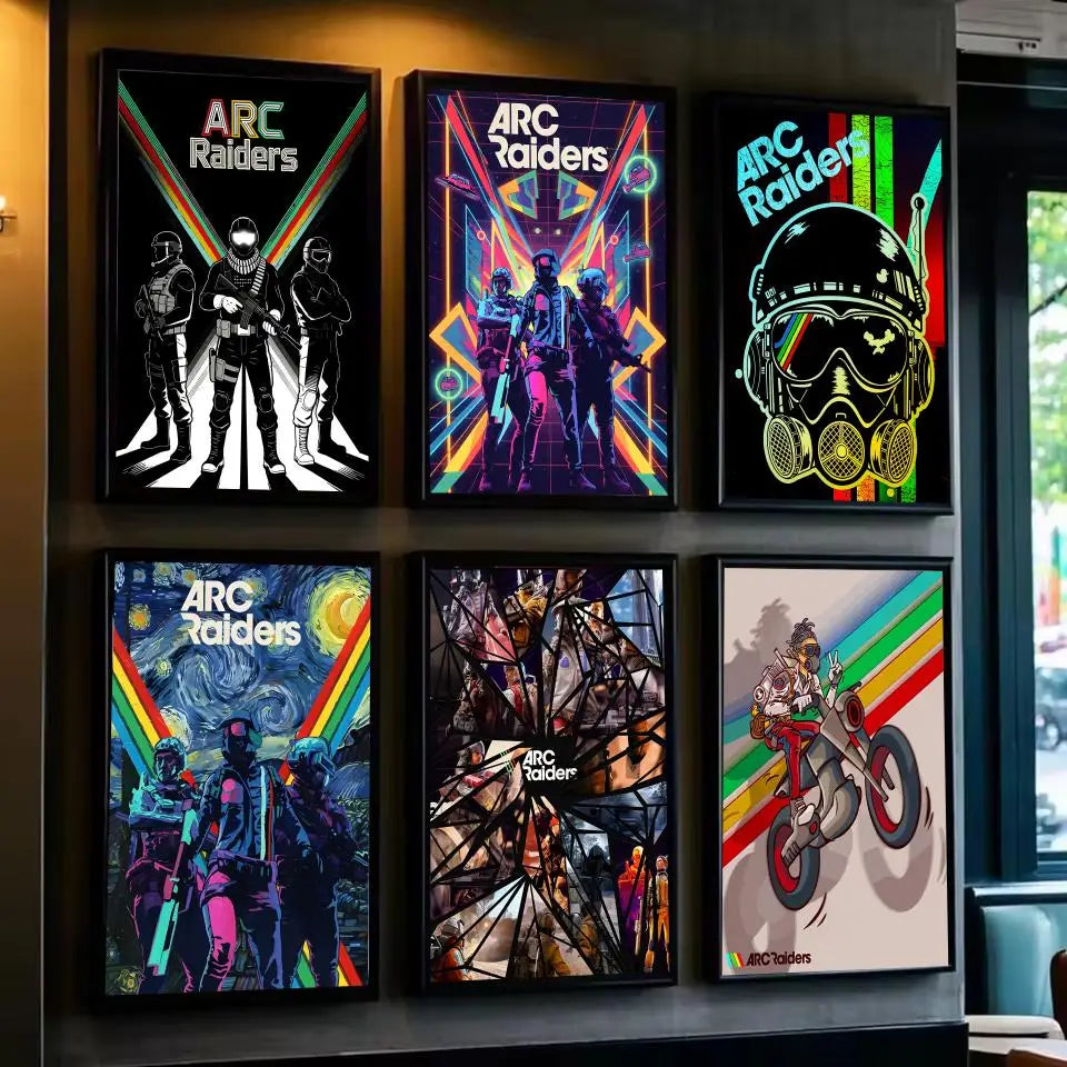 ARC Raiders Modern Poster - Design 3 - Van Gogh