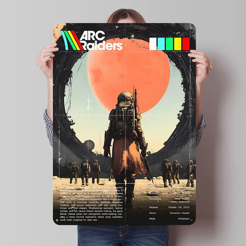 Arc Raiders Metal Posters - 18