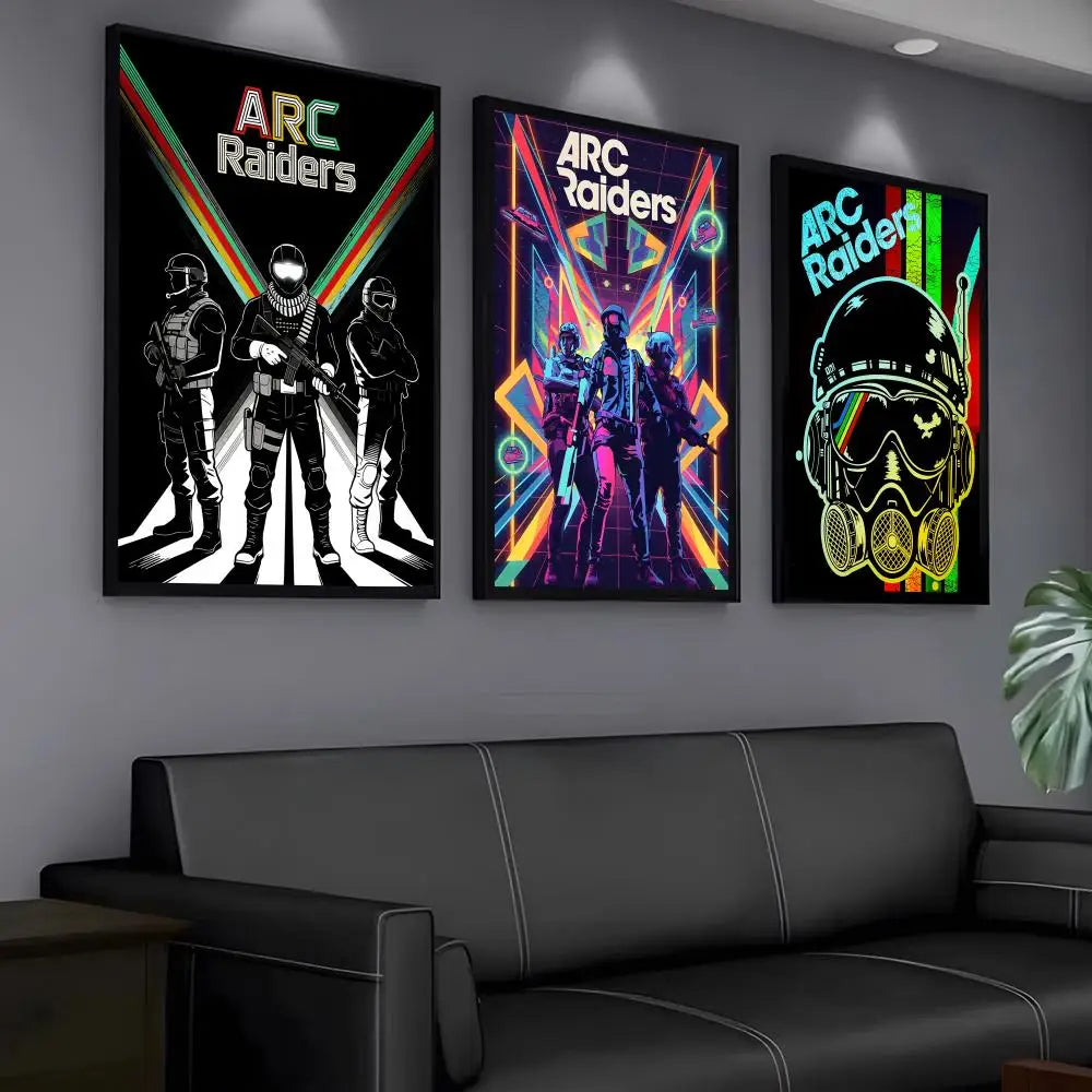 ARC Raiders Modern Poster - Design 3 - Van Gogh