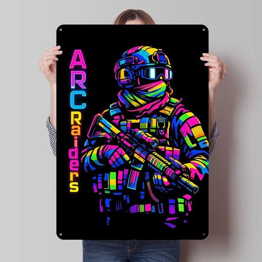 Arc Raiders Metal Posters - 24