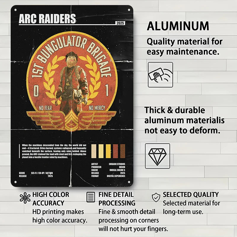 Arc Raiders Metal Posters - 7