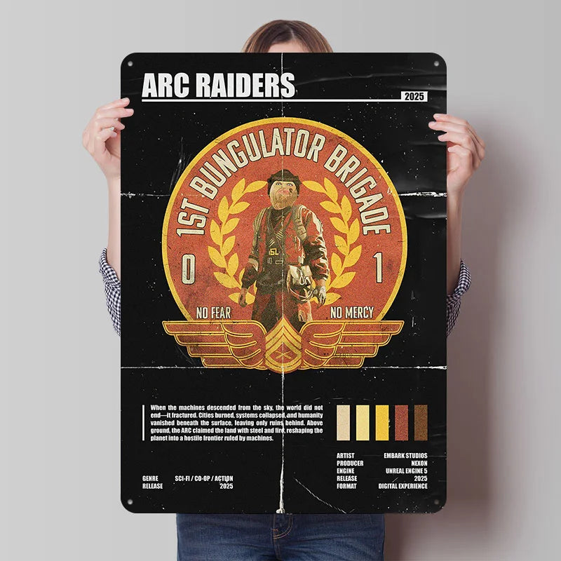 Arc Raiders Metal Posters - 4