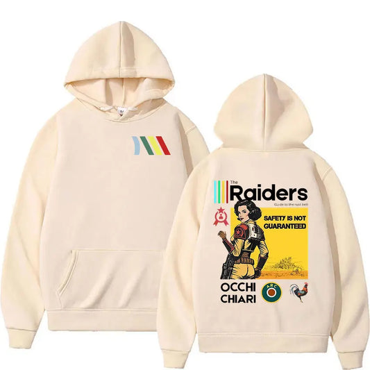 ARC Raiders Beige Hoodie - Safety is not guaranteed