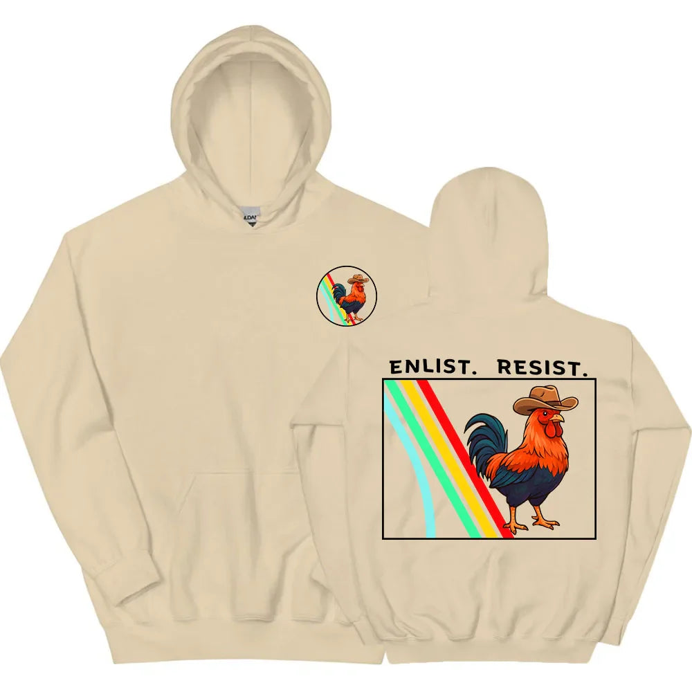 ARC Raiders Hoodie - Enlist Resist - Multiple Choice of Colours