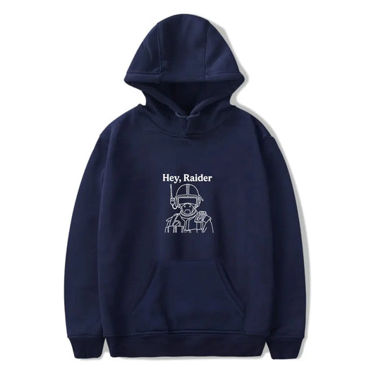 ARC Raiders Navy Blue Hoodie - Hey Raider