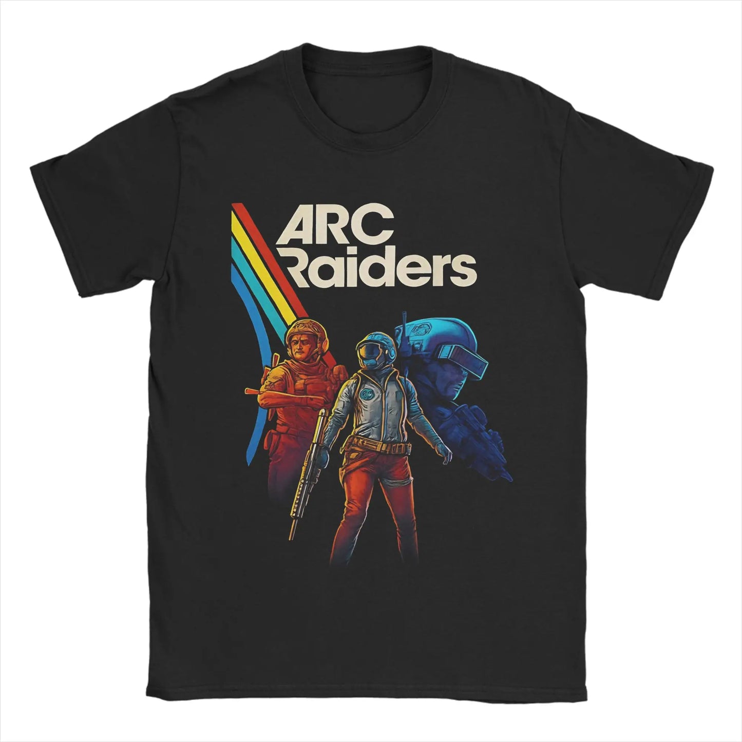 ARC Raiders Black T-Shirt - Retro - 2