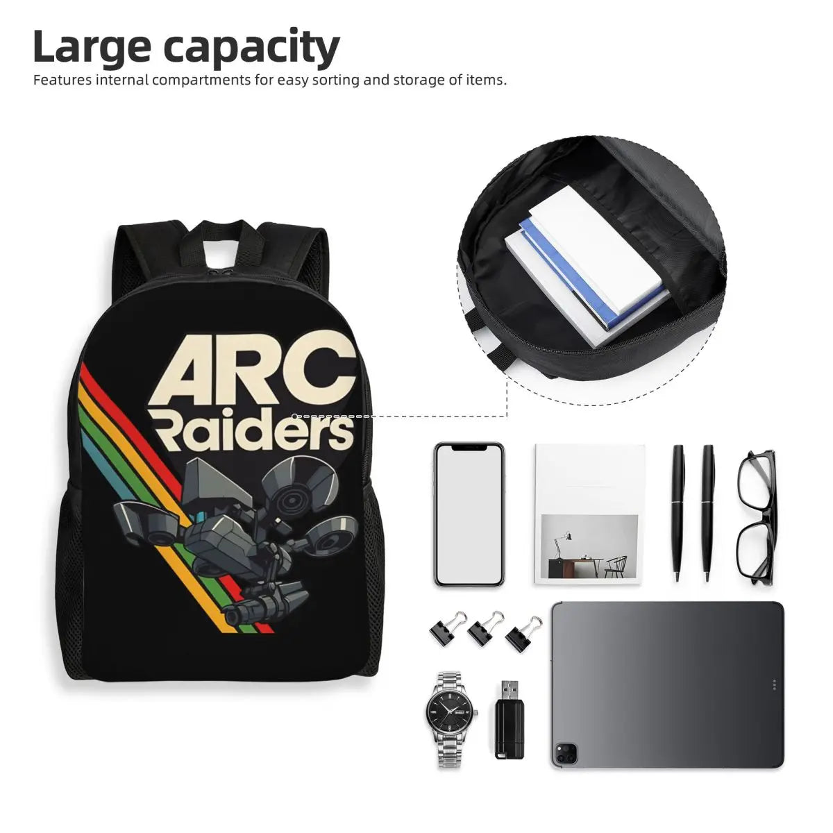 Sac à dos ARC Raiders - Ne tirez pas j'ai besoin d'abricots pour mon poulet - 24